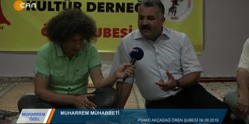 039 – 2019-09-08 – ÖZEL PROGRAM – MUSTAFA YÜKSEL – AKÇADAG ÖREN MUHARREM ÖZEL 07.09.2019