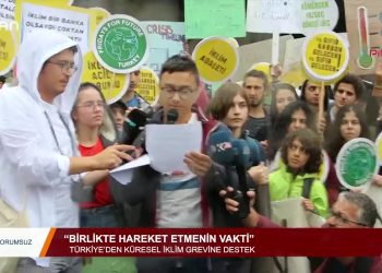 140 – 2019-09-23 – YORUMSUZ – Türkiye’den küreseliklim grevine destek Güneş,rüzgar bize yeter 22.09.2019