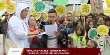 140 – 2019-09-23 – YORUMSUZ – Türkiye’den küreseliklim grevine destek Güneş,rüzgar bize yeter 22.09.2019