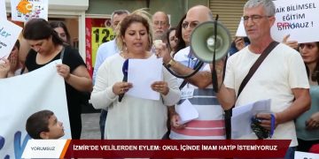 156 – 2019-09-25 – YORUMSUZ -İzmir’de Velilerden Eylem Okul içinde imam Hatip istemiyoruz 24.09.2019