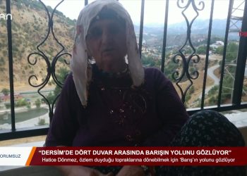 003 – 2019- 10-02 – YORUMSUZ-Dersim’de Dört Duvar Arasında Barışın Yolunu Gözlüyor – 01.10.2019