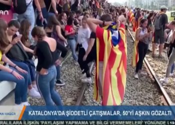 102 – 2019- 10- 17 – KATALONYA’DA ŞİDDETLİÇATIŞMALAR, SO’YİAŞKIN GÖZALTI