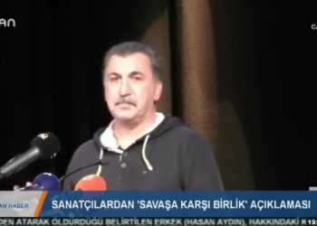 104 – 2019- 10- 17 – SANATÇILARDAN SAVAŞA KARŞIBİRLİK AÇIKLAMASI