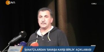 104 – 2019- 10- 17 – SANATÇILARDAN SAVAŞA KARŞIBİRLİK AÇIKLAMASI