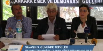 105 – 2019- 10- 17 – SAVAŞIN 9 GÜNÜNDE TEPKİLER SÜRÜYOR