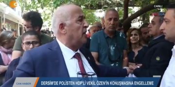 121 – 2019- 10- 18 – DERSİM’DE POLİS HDP’LİVEKİL ÖZEN’İN KONUŞMASINIENGELLEDİ