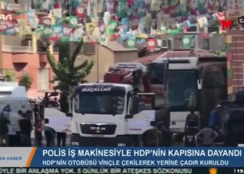 122 – 2019- 10- 18 – POLİSİŞ MAKİNESİYLE HDP’NİN KAPISINA DAYANDI