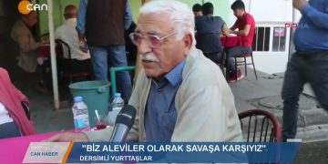 123 – 2019- 10- 15 – “BİZ ALEVİLER OLARAK SAVAŞA KARŞIYIZ”
