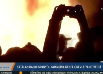 130 – 2019- 10- 18 – KATALAN HALKIİSPANYOL YARGISINA GENEL GREVLEYANITVERDİ