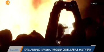 130 – 2019- 10- 18 – KATALAN HALKIİSPANYOL YARGISINA GENEL GREVLEYANITVERDİ