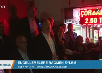 137 – 2019- 10- 16 – ENGELLEMELERE RAGMEN EYLEM