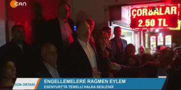 137 – 2019- 10- 16 – ENGELLEMELERE RAGMEN EYLEM