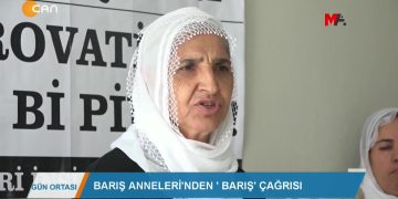138 – 2019- 10- 16 – BARIŞ ANNELEP. ‘NDEN BARIŞ ÇAGRISI