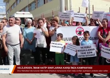 145 – 2019- 10- 17 – YORUMSUZ – Velilerden,imam Hatip Sınıflarına Karşıimza Kampanyası 16.10.2019