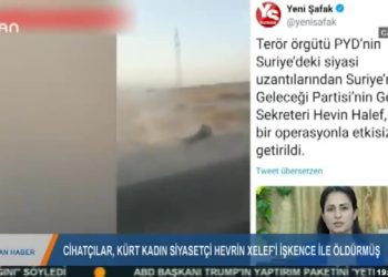 159 – 2019- 10- 17 – CİHATÇILAR, KÜRT KADIN SİYASETÇİHEVRİN XELEF’İİŞK NCEİLE ÖLDÜRMÜŞ