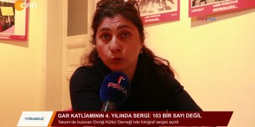 176 – 2019- 10-21 – YORUMSUZ – Katliamın 4 yılında sergi 103 birsayıdeğilbir dünya,umut,hayaller… 20.10.2019