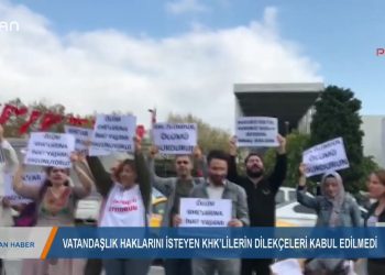 199 – 2019- 10-21 – VATANDAŞLIK HAKLARINIGERİİSTEYEN KHK’LİLERİN DİLEKÇELERİKABUL EDİLMEDİ