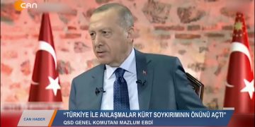 207 – 2019- 10-26 – “TÜRKİYEİLEANLAŞMALAR KÜRT SOYKIRIMININ ÖNÜNÜAÇTI”