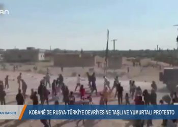 2019- 11-05 – KOBANE’DE RUSYA TORKiYE DEVRiYESi- PROTESTO
