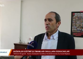 2019- 11-06 – YORUMSUZ – Degerler Egitimilie lmamlan Okullara Sokacaklar 05.11.2019