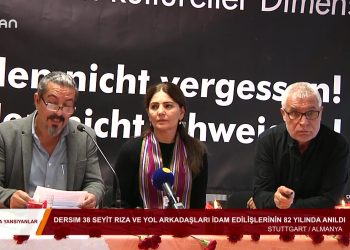 245 – 2019- 11-27 – CANA YANSIYANLAR – DERSiM 38 SEYITRIZA VEYOLARKADAŞLARI ANILDI- 27.11.2019