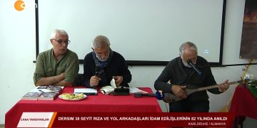 274 – 2019- 11-30 – CANA YANSIYANLAR – DERSİM 38 SOYKIRIMANMASI -KARLSRUHEALMANYA 28.11.2019