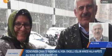 072 – 2019- 12-09 -İKİENGELLİ ÇOCUK ANNESİ 70 YAŞINDAKİ ELİF KISA GİZLİ TANIK İFADESİYLE CEZAEVİNE KONULDU