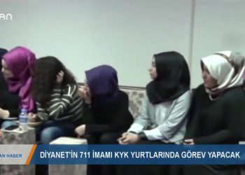 086 – 2019- 12- 11 – DİYANET DURMUYOR; 711İMAM YURTLARDA GÖREV YAPACAK