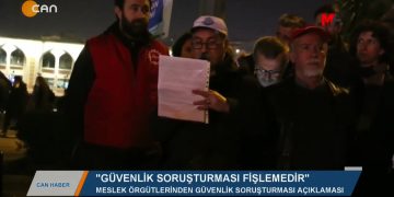 207 – 2019- 12-22 – “GÜVENLİK SORUŞTURMASI FİŞLEMEDİR”
