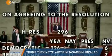208 – 2019- 12-22 – TRUMP TÜRKİYE’YE YAPTIRIM TASARISINI İMZALADI