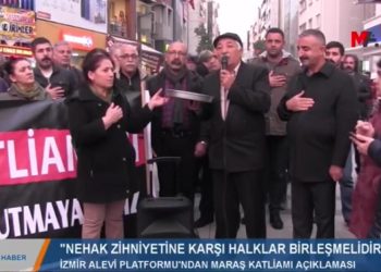 245 – 2019- 12-26 -İZMİR ALEVİPLATFORMU’NDAN MARAŞ KATLİAM!AÇIKLAMASI