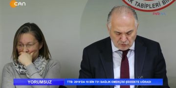 051 – 2020-01-07 – YORUMSUZ TTB 2019’da 10 Bin 731 Sağlık EmekçisiŞiddete Uğradı07 01 2020