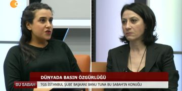 087 – 2020-01- 10 – BU SABAH – ÖZGE ERDOGANYEŞİLIRMAK – KONUK TSG İSTANBUL ŞUBE BAŞKANIBANU TUNA – 10.01.2020