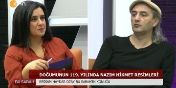121 – 2020-01- 15 – ÖZGE ERDOGANYEŞİLIRMAKİLE BU SABAH PROGRAMININ KONUGU RESSAM HAYDAR ÖZAY – 15.01.2020