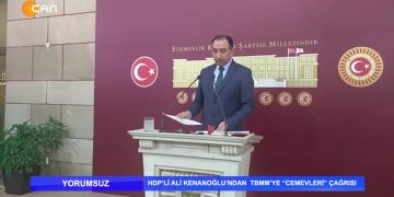 158 – 2020-01- 18 – YORUMSUZ – HDP’liAliKenanoğlu’dan TBMM’ye ‘Cemevleri’ Çağrısı 18.01.2020