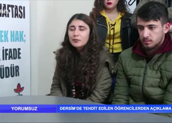 159 – 2020-01- 18 – YORUMSUZ – Dersim’de Tehdit Edilen Öğrencilerden Açıklama 18.01.2020