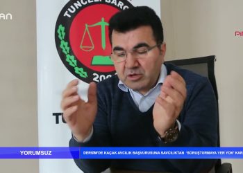 207 – 2020-01-21 – YORUMSUZ – Dersim’de Kaçak Avcılık Başvurusuna Savcılıktan ‘Soruşturmaya Yer Yok’ Kararı -21.01.2020