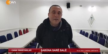 CANA YANSIYANLAR – ELİF TABAK – ŞABÜNA SARE SALE – 20.02.2020