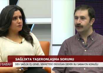 ÖZGE ERDOGANYEŞİLIRMAKİLE BU SABAHTA KONUK DEV -SAGLIKİŞ GENEL SEKR. ERDOGAN DEMİR – 26.02.2020