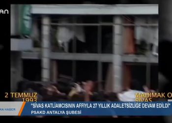 SİVAS KATLİAM!FAİLİNİNAFFEDİLMESİNİNYANKILARISÜRÜYOR