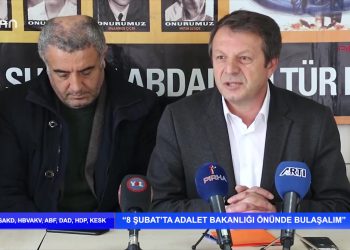 ·YORUMSUZ-PSAKD,HBVAKV,ABF,DAD,HOP,KESK 8 ŞUBATTA ADALET BAKANLIGIÖNÜNDE BULAŞALIM -06.02.2020