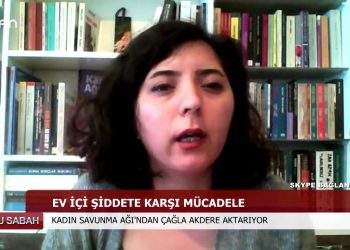 207 – 2020-03-31 – BU SABAH – ÖZGE ERDOGANYEŞİURMAKİLE KADIN SAVUNMA AGl’NDAN ÇAGLAAKDERE – 31.03.2020