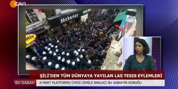 BU SABACI- 06.03.2020 AH – ÖZGE ERDOGANYEŞİLIRMAKİLE KONUK 8 MART PLATFORMU ÜYESİCEMİLE BAKL