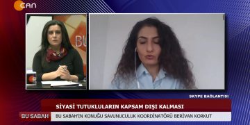 BU SABAH – ÖZGE ERDOGANYEŞİLIRMAKİLE KONUK SAVUNUCULUK KOORDİNATÖRÜ BERİVAN KORKUT – 23.03.2020