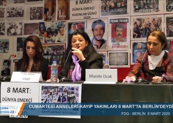 CANA YANSIYANLAR – CUMARTESİANNELERİ 8 MART DÜNYA EMEKÇİKADINLAR GÜNÜNDE BERLİN’DE – 18.03.2020