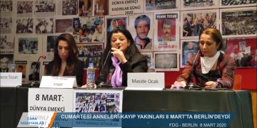 CANA YANSIYANLAR – CUMARTESİANNELERİ 8 MART DÜNYA EMEKÇİKADINLAR GÜNÜNDE BERLİN’DE – 18.03.2020