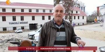 GÜNCEL – DERSİM’DE KORONAVİRÜS – 24.03.2020