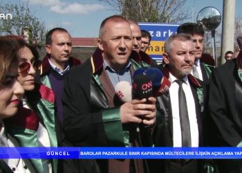 GÜNCEL – PAZARKULE SiNiR KAPISl’NDA BAROLARINAÇIKLAMASI- 12.03.2020