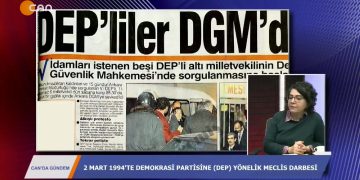 VELİHAYDAR GÜLEÇİLE CAN’DA GÜNDEM’DE KONUK GAZETECİESRA ÇİFTÇİ- 02.03.2020