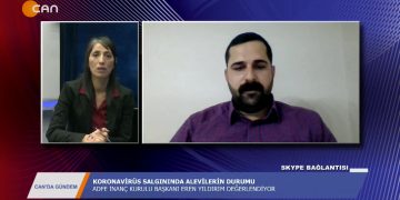 CANAKTÜEL -DİREN KESER İLE PİR ZEYNEL KETE VE EGİTİM-SEN MERSİN ŞB. BAŞK. MAHMUT SÜMBÜL -02.04.2020